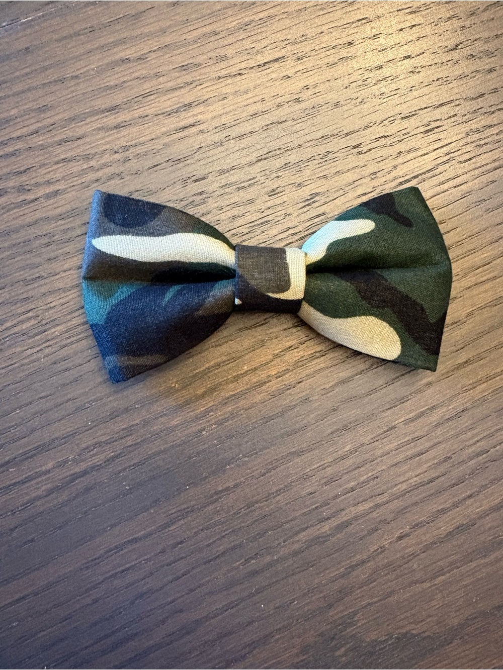 Dog Bow Tie - Green Camo